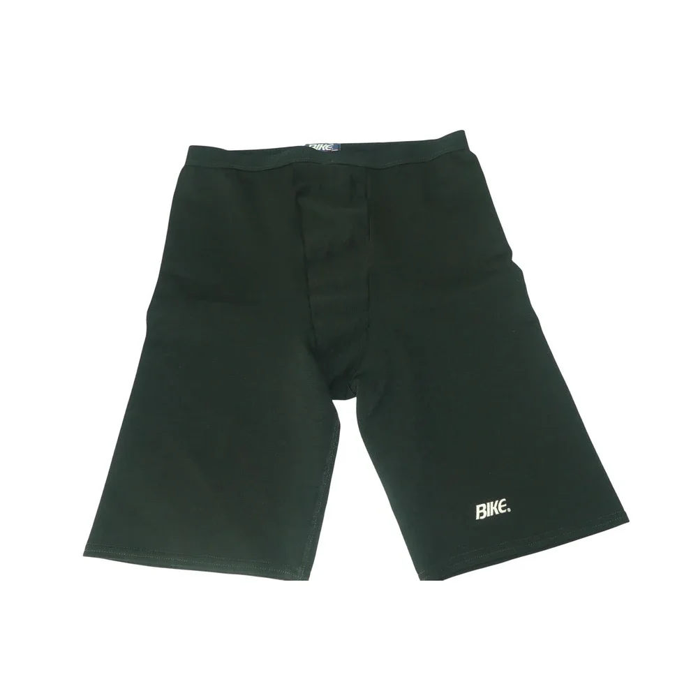 Bike Athletic Co Mens Compression Shorts Black Vtg Large 7625 Spandex Layer